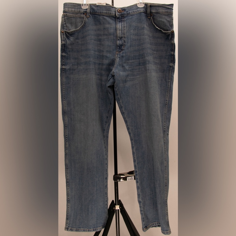 Wrangler Men's Legacy Jeans 42x30 Slim Boot Free To Stretch Pants NWT Distressed - Picture 2 of 2